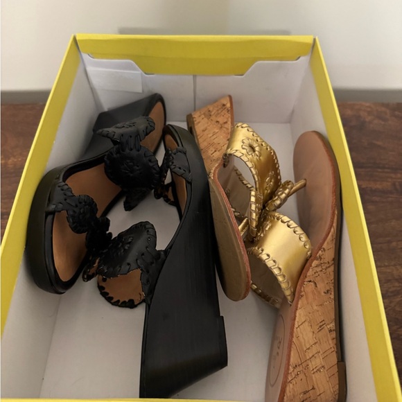 Jack Rogers 2-for-1 Wedge Sandals - Picture 2 of 11